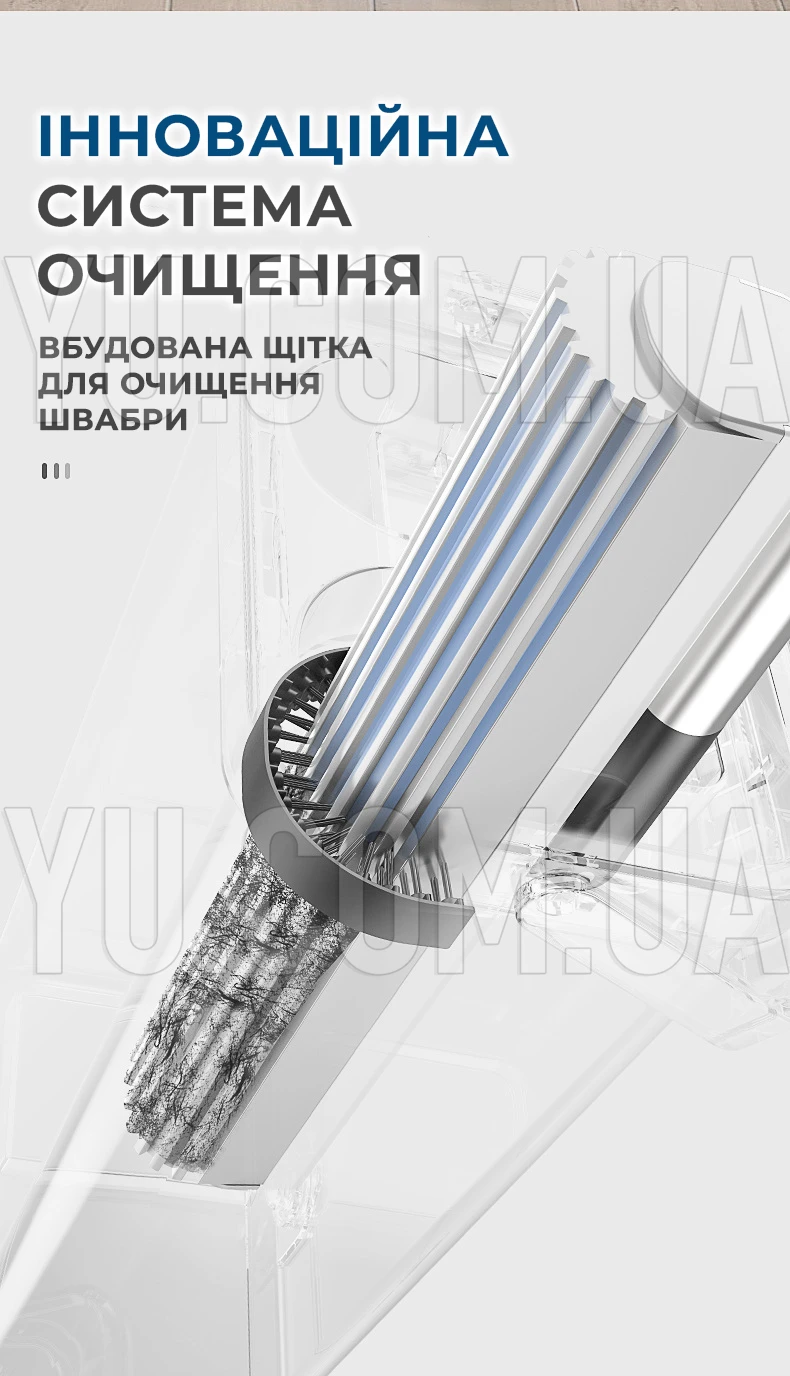 Швабра та відро із самоочищенням та віджимом MOP MD-01